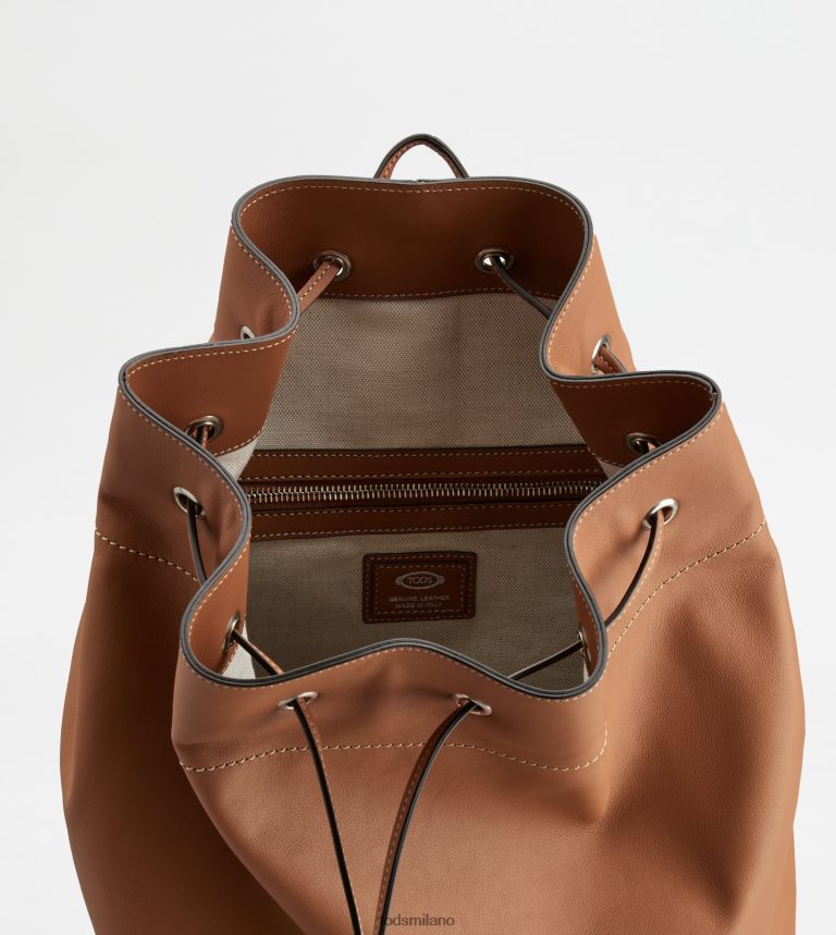 uominimarrone Tod's borsa in pelle media P66X8B984