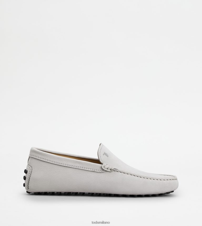 uominiazzurro Tod's gommino mocassino in nabuk P66X8B764