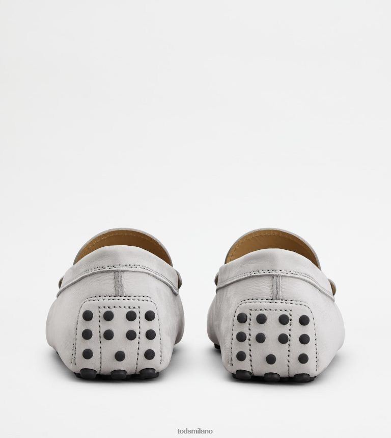 uominiazzurro Tod's gommino mocassino in nabuk P66X8B764