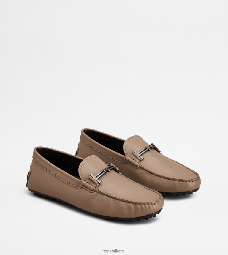uominibeige Tod's mocassino gommino da città in pelle P66X8B773