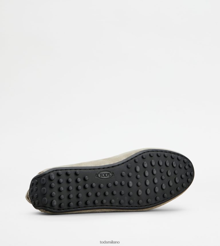 uominibeige Tod's mocassino gommino da città in pelle scamosciata P66X8B753