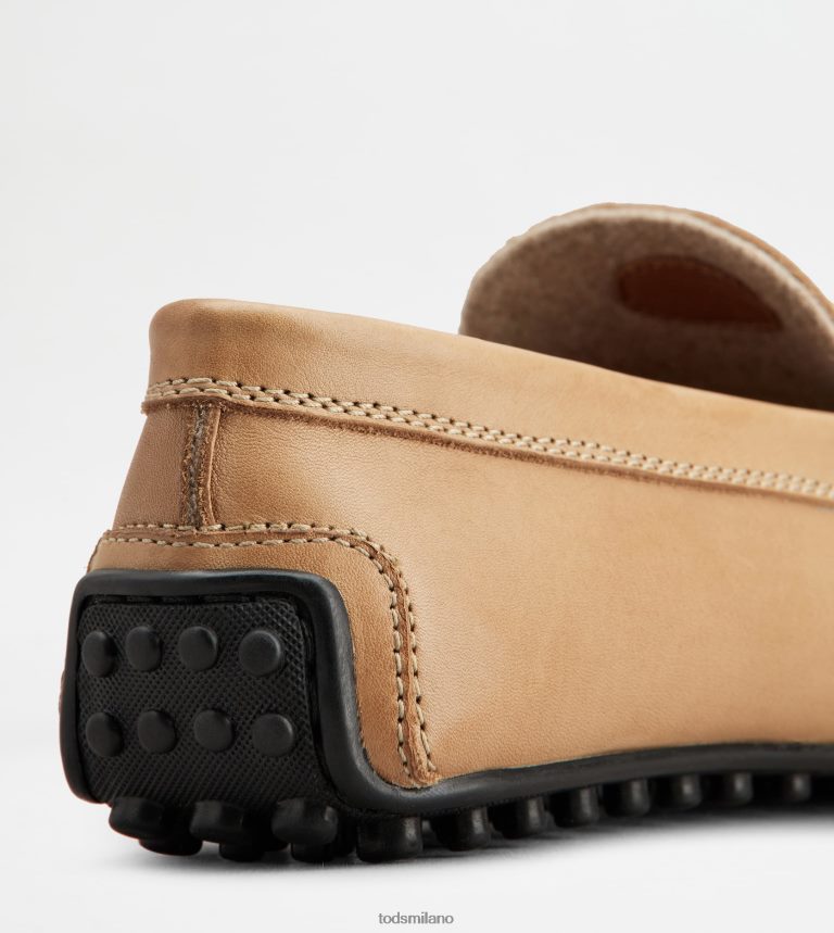 uominibeige Tod's t intramontabile gommino da città in pelle P66X8B750