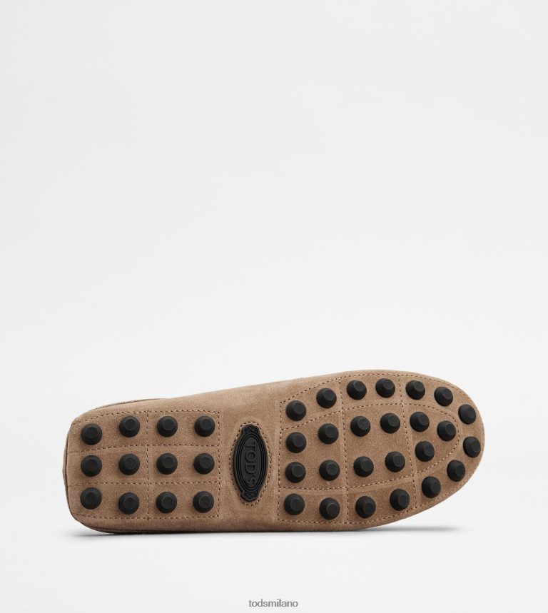 uominibeige/nero Tod's Zoccoli gommino bubble in pelle scamosciata P66X8B720