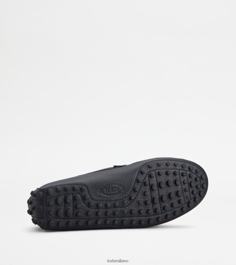 uominiblu Tod's gommino mocassino in pelle P66X8B727