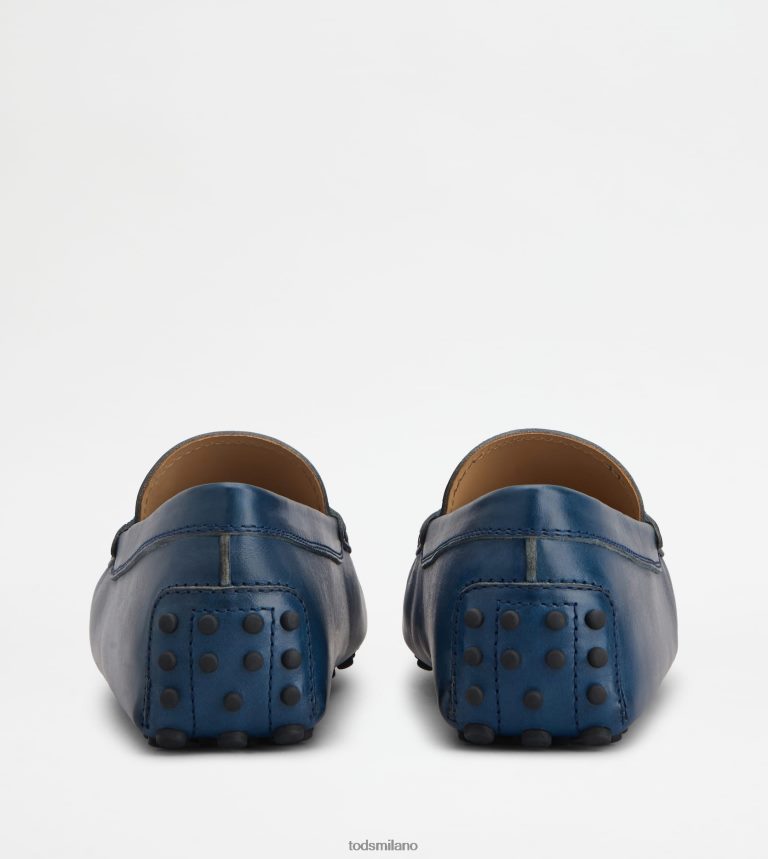 uominiblu Tod's gommino mocassino in pelle P66X8B738