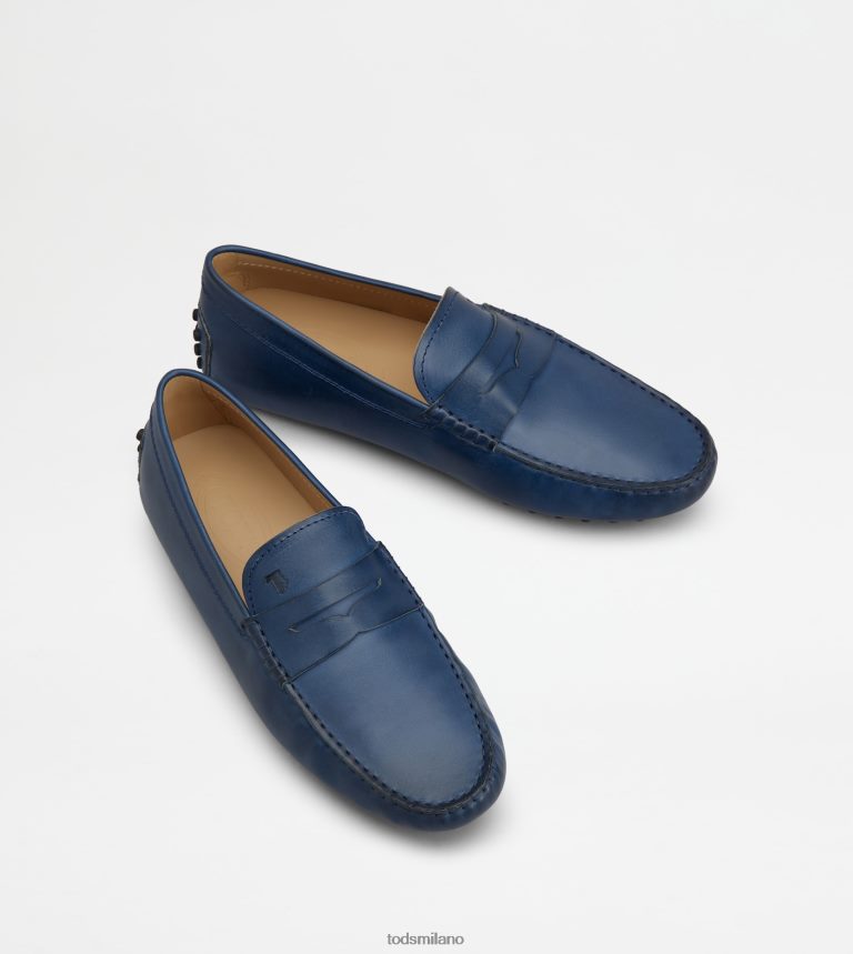 uominiblu Tod's gommino mocassino in pelle P66X8B738