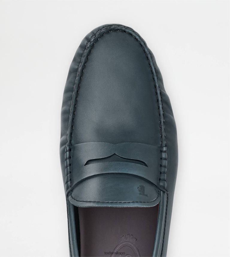 uominiblu Tod's gommino mocassino in pelle P66X8B778