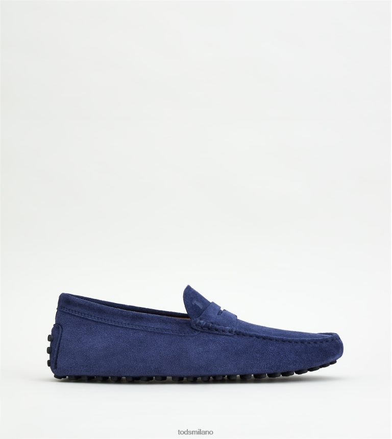 uominiblu Tod's gommino mocassino in pelle scamosciata P66X8B737