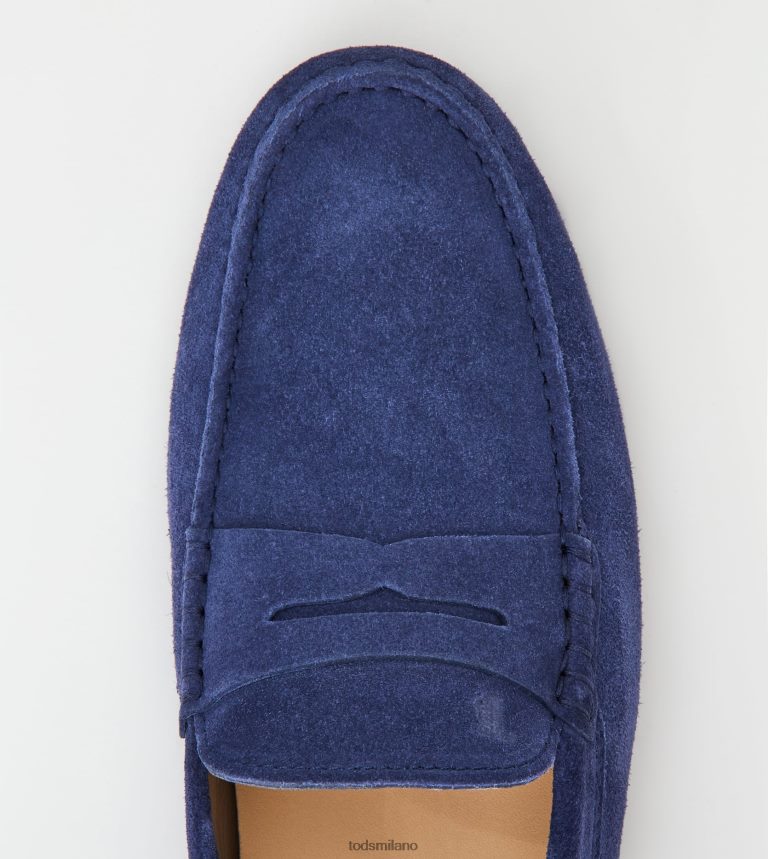 uominiblu Tod's gommino mocassino in pelle scamosciata P66X8B737