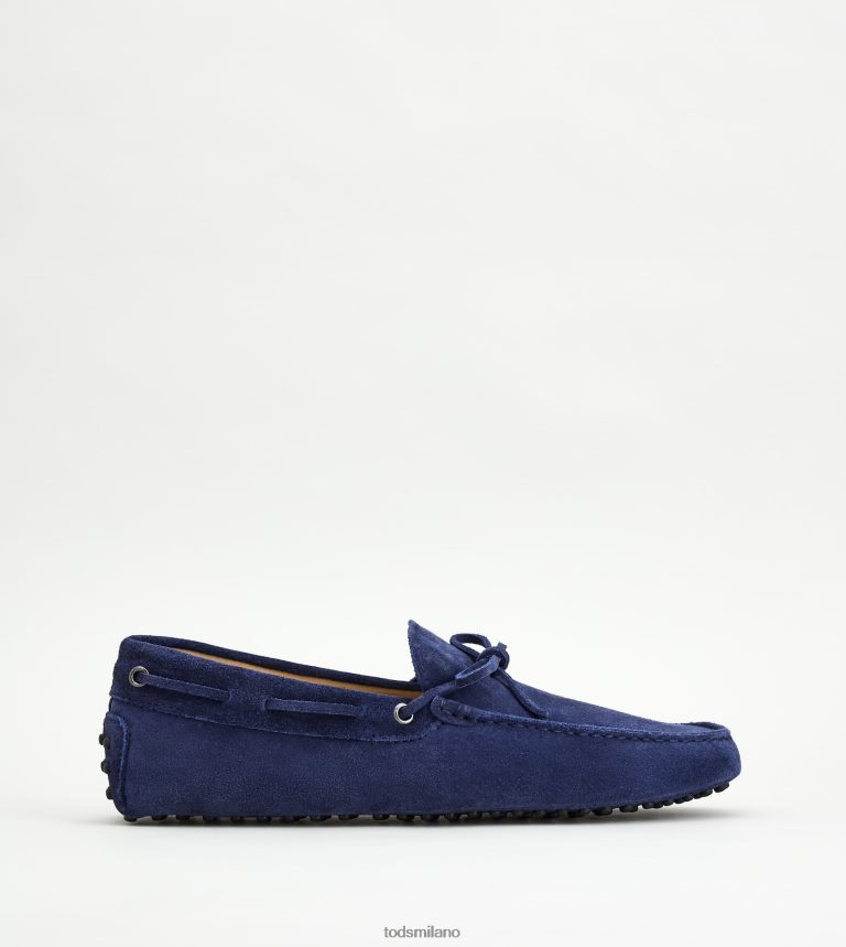uominiblu Tod's gommino mocassino in pelle scamosciata P66X8B748