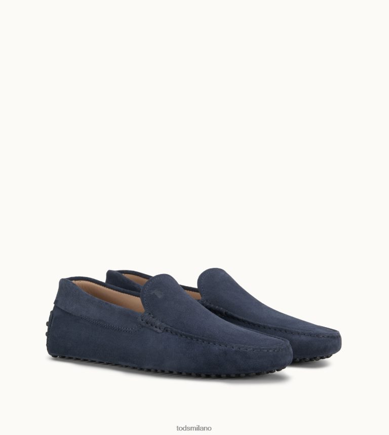 uominiblu Tod's gommino mocassino in pelle scamosciata P66X8B761