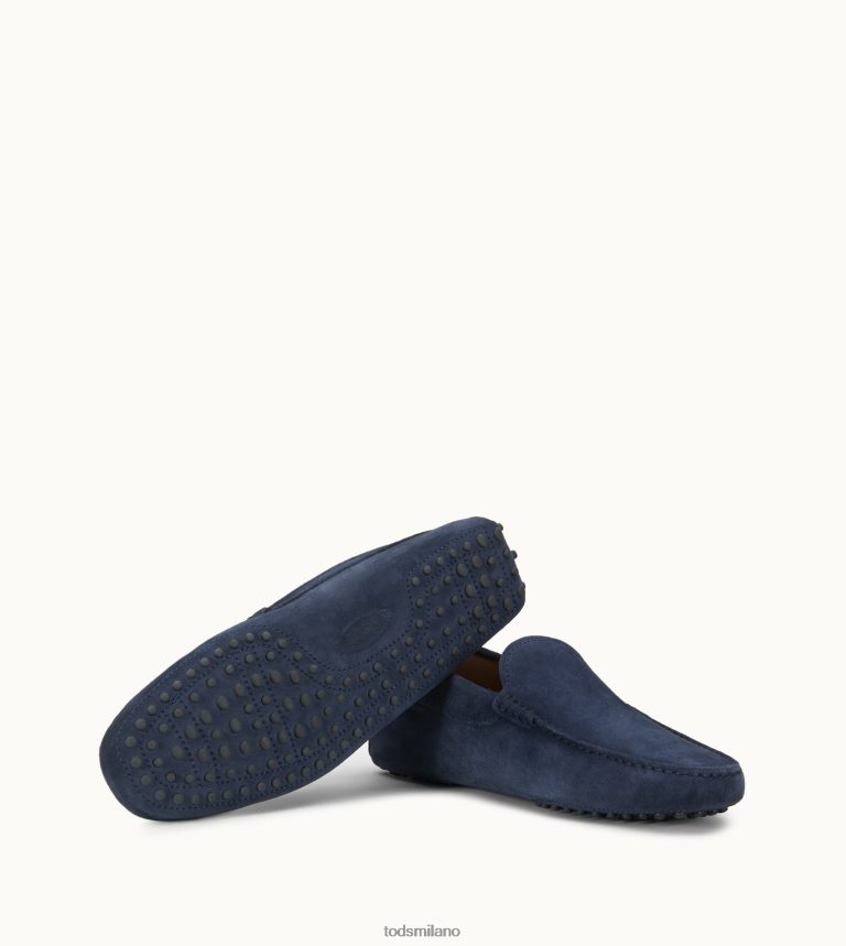 uominiblu Tod's gommino mocassino in pelle scamosciata P66X8B761