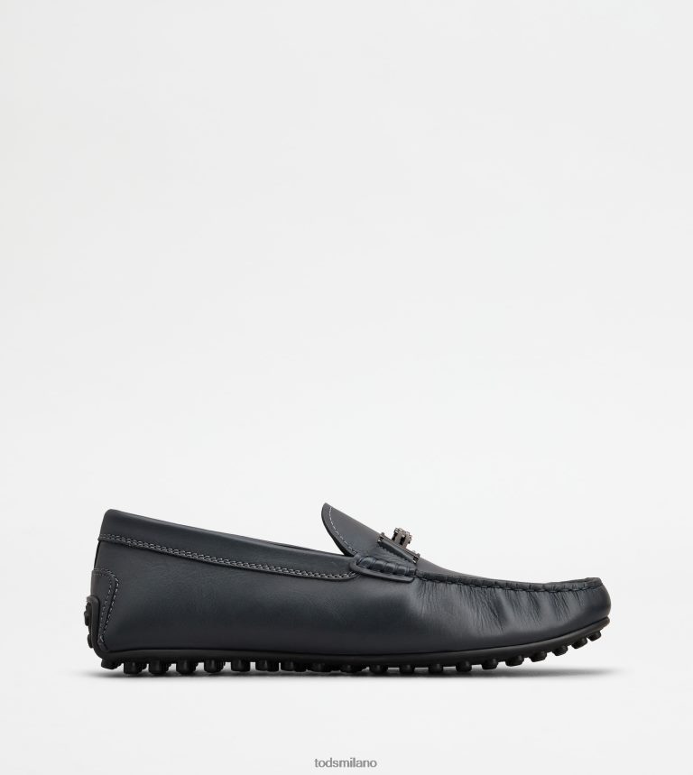 uominiblu Tod's mocassino gommino da città in pelle P66X8B752