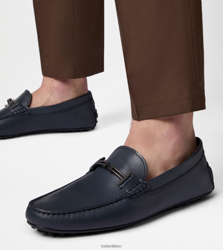 uominiblu Tod's mocassino gommino da città in pelle P66X8B752