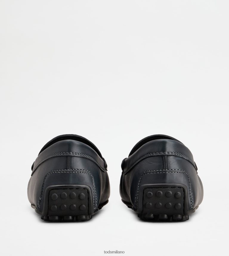 uominiblu Tod's mocassino gommino da città in pelle P66X8B752