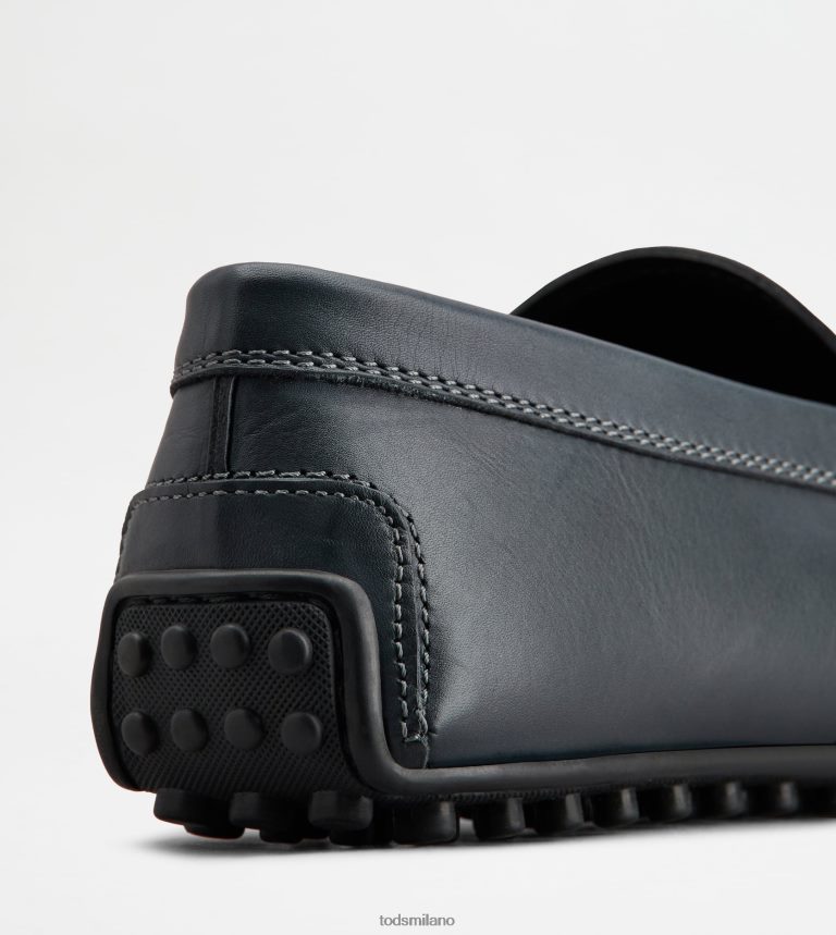 uominiblu Tod's mocassino gommino da città in pelle P66X8B752