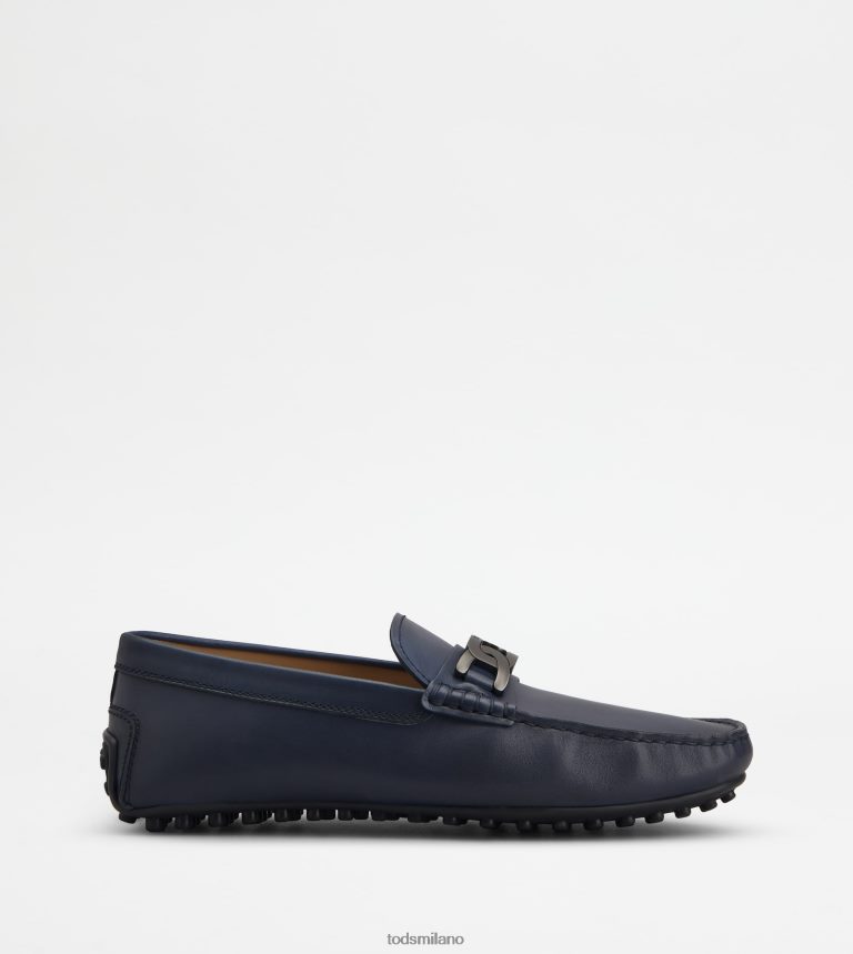 uominiblu Tod's mocassino gommino da città in pelle P66X8B766