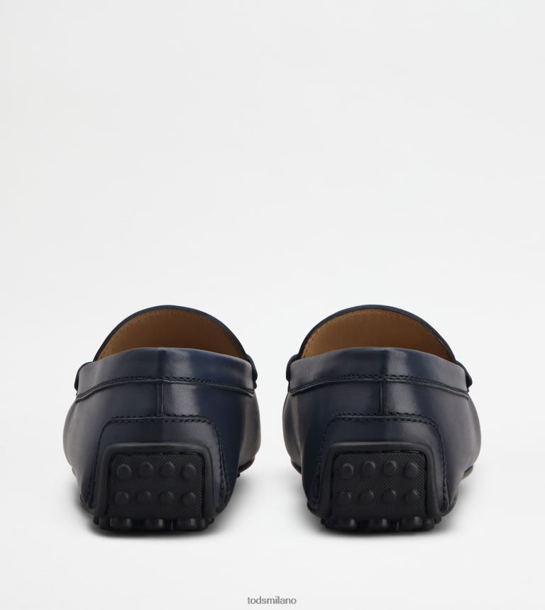 uominiblu Tod's mocassino gommino da città in pelle P66X8B766