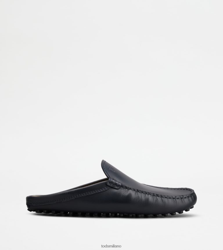 uominiblu Tod's sabot gommino in pelle P66X8B762