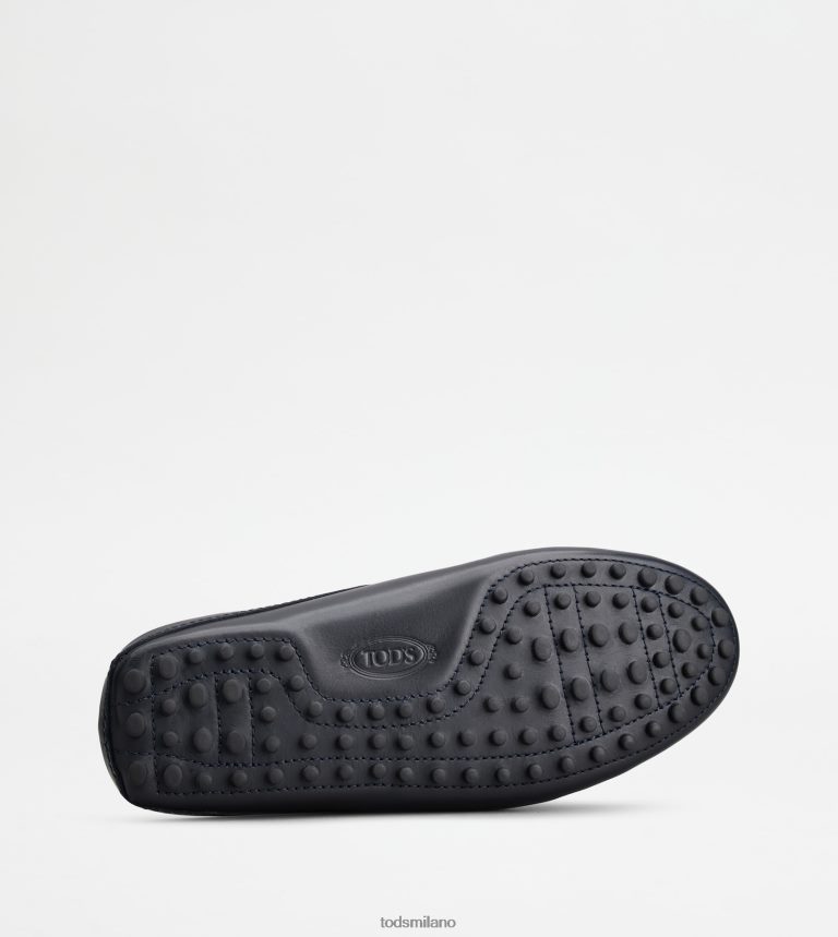 uominiblu Tod's sabot gommino in pelle P66X8B762