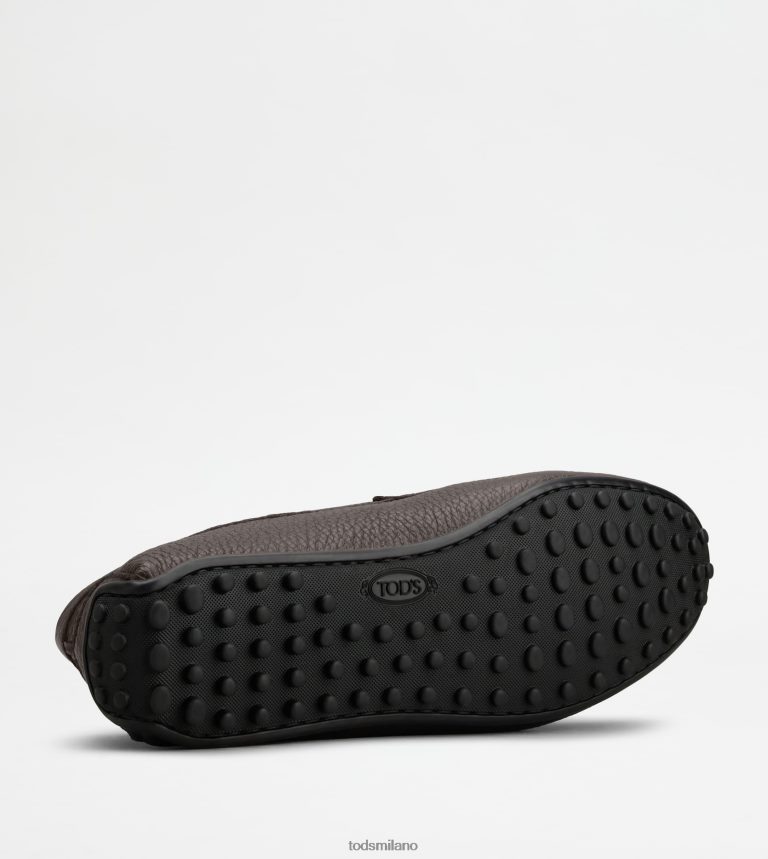 uominimarrone Tod's mocassino gommino da città in pelle P66X8B696