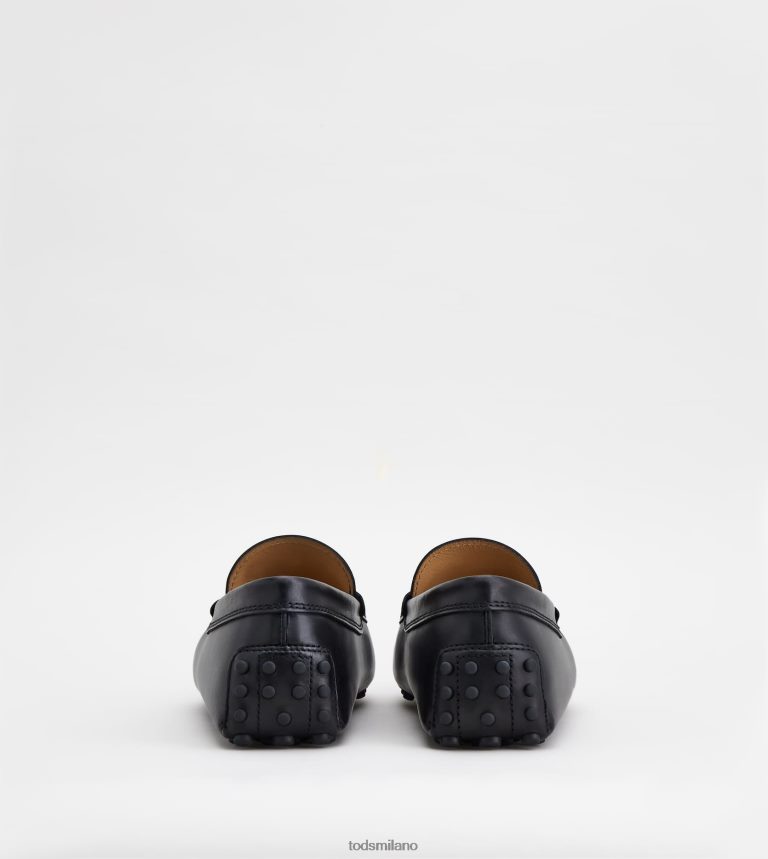 uomininero Tod's gommino mocassino in pelle P66X8B740
