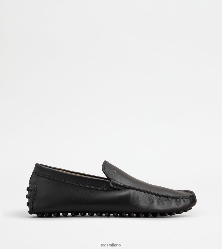 uomininero Tod's gommino mocassino in pelle P66X8B775