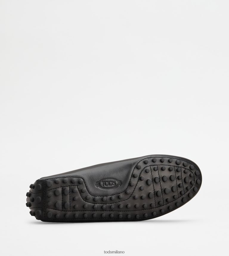 uomininero Tod's gommino mocassino in pelle P66X8B775