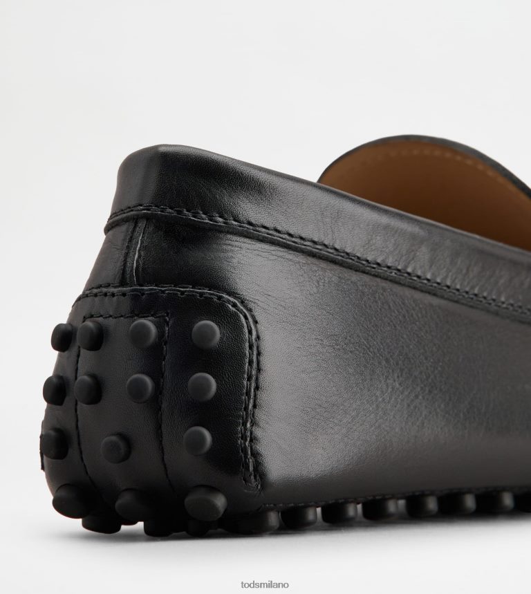 uomininero Tod's gommino mocassino in pelle P66X8B775