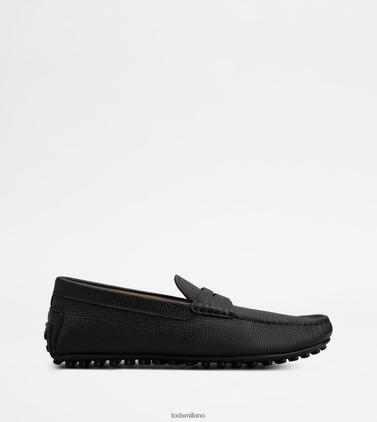 uomininero Tod's mocassino gommino da città in pelle P66X8B695