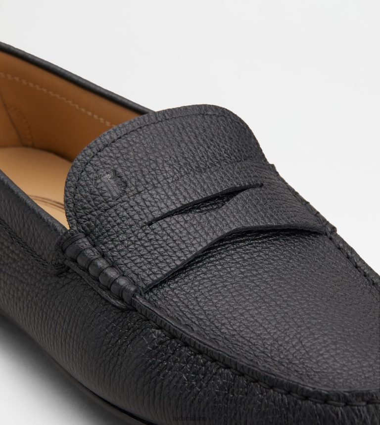 uomininero Tod's mocassino gommino da città in pelle P66X8B695