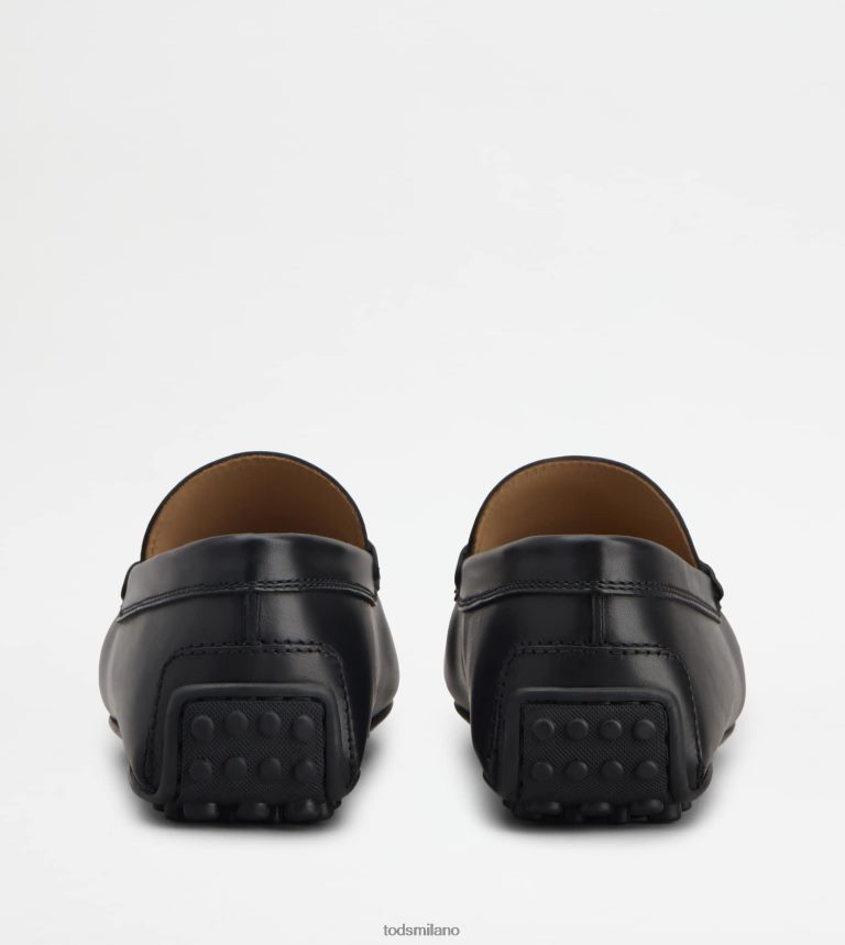 uomininero Tod's mocassino gommino da città in pelle P66X8B757