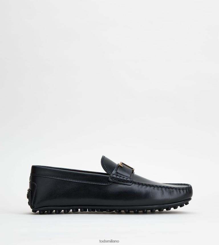 uomininero Tod's mocassino gommino da città in pelle P66X8B767