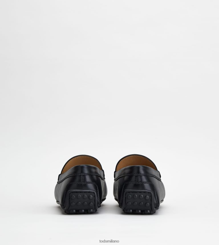 uomininero Tod's mocassino gommino da città in pelle P66X8B767