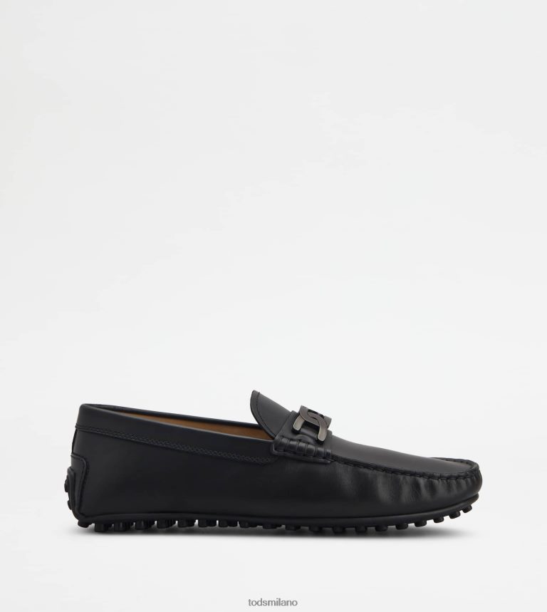 uomininero Tod's mocassino gommino da città in pelle P66X8B768