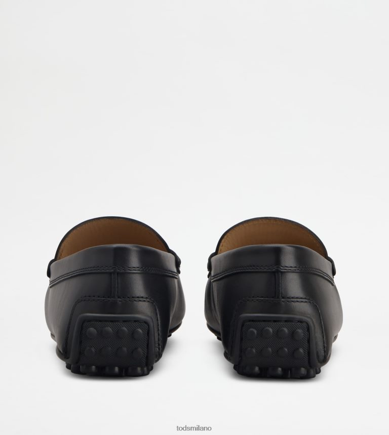 uomininero Tod's mocassino gommino da città in pelle P66X8B768