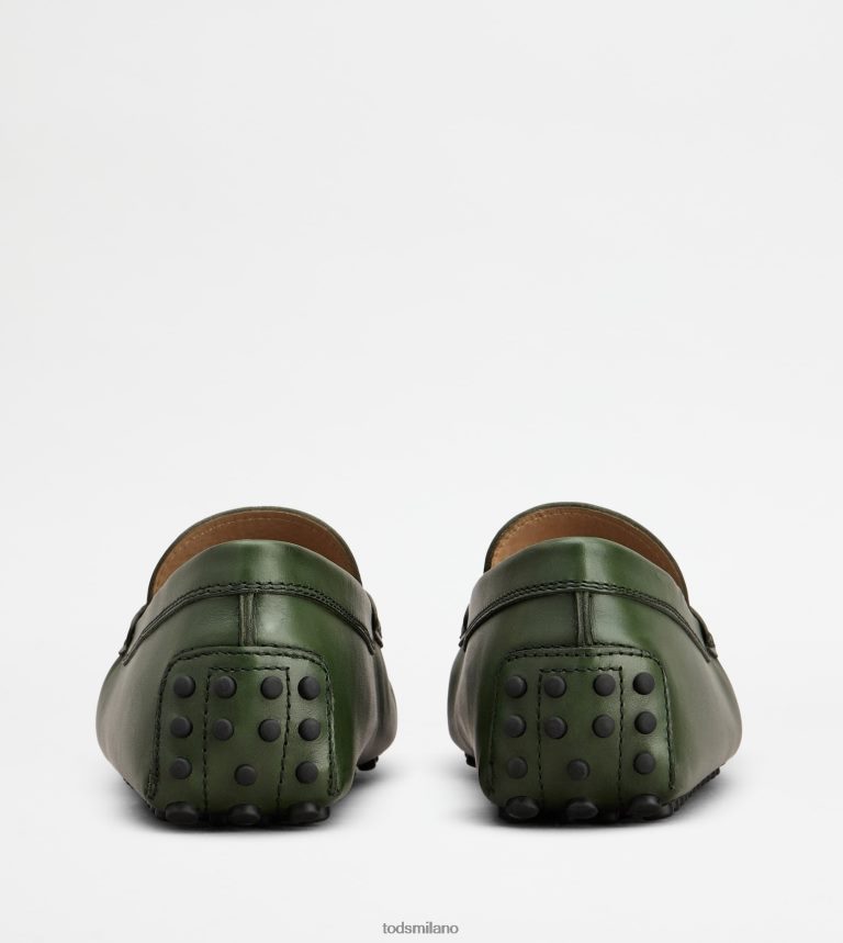 uominiverde Tod's gommino mocassino in pelle P66X8B736