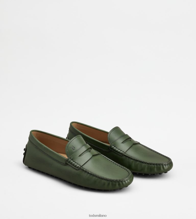 uominiverde Tod's gommino mocassino in pelle P66X8B736