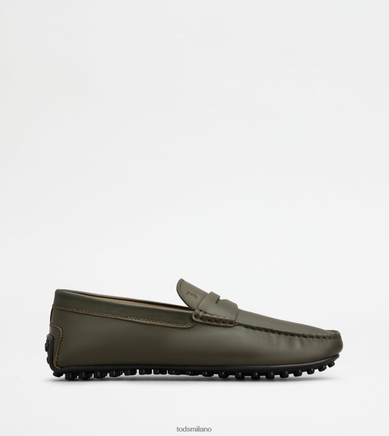 uominiverde Tod's mocassino gommino da città in pelle P66X8B772