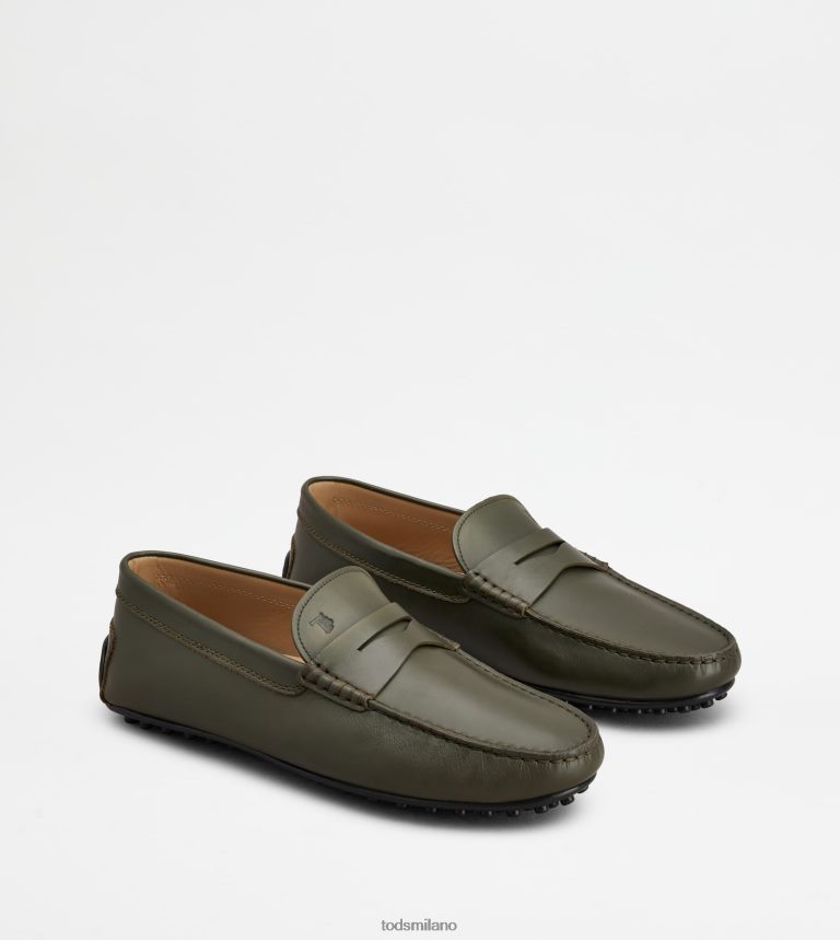 uominiverde Tod's mocassino gommino da città in pelle P66X8B772