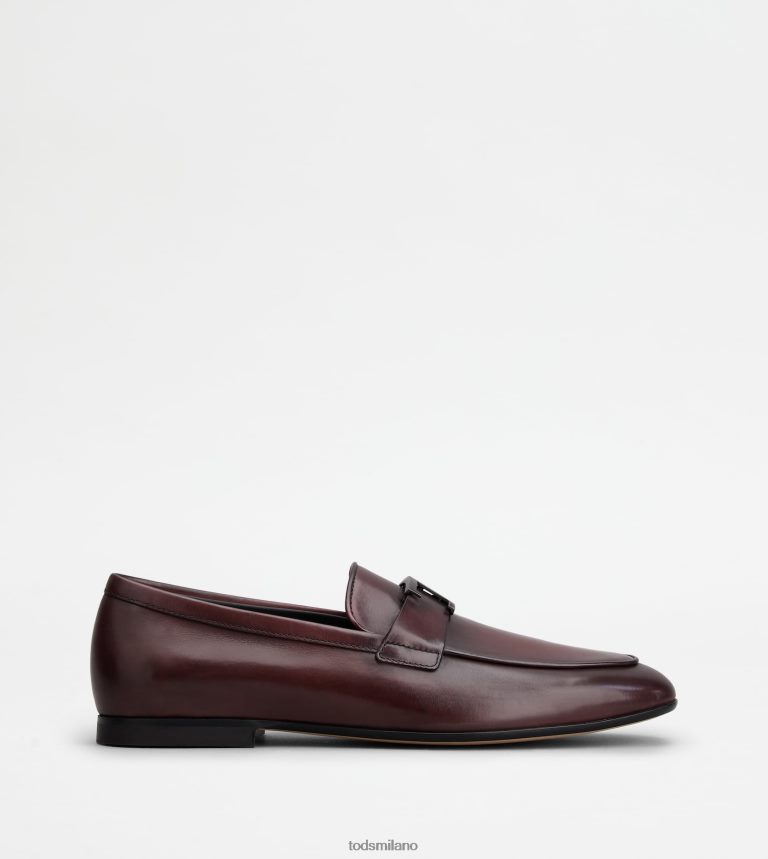 uominiBorgogna Tod's t intramontabili mocassini in pelle P66X8B654