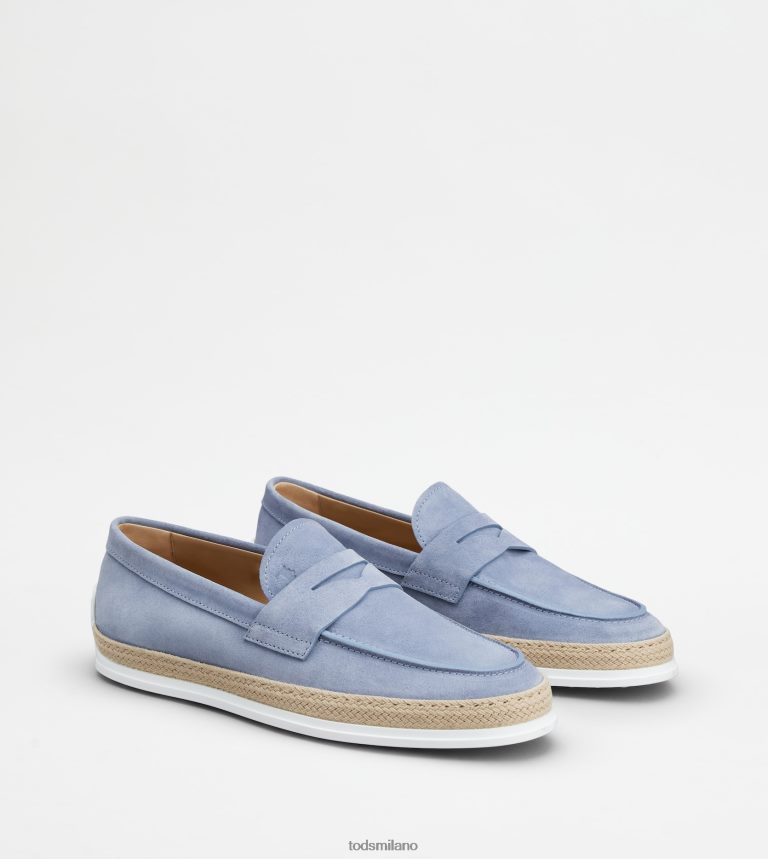 uominiazzurro Tod's mocassini in pelle scamosciata P66X8B641