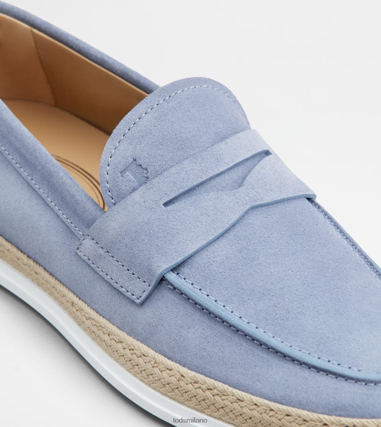 uominiazzurro Tod's mocassini in pelle scamosciata P66X8B641
