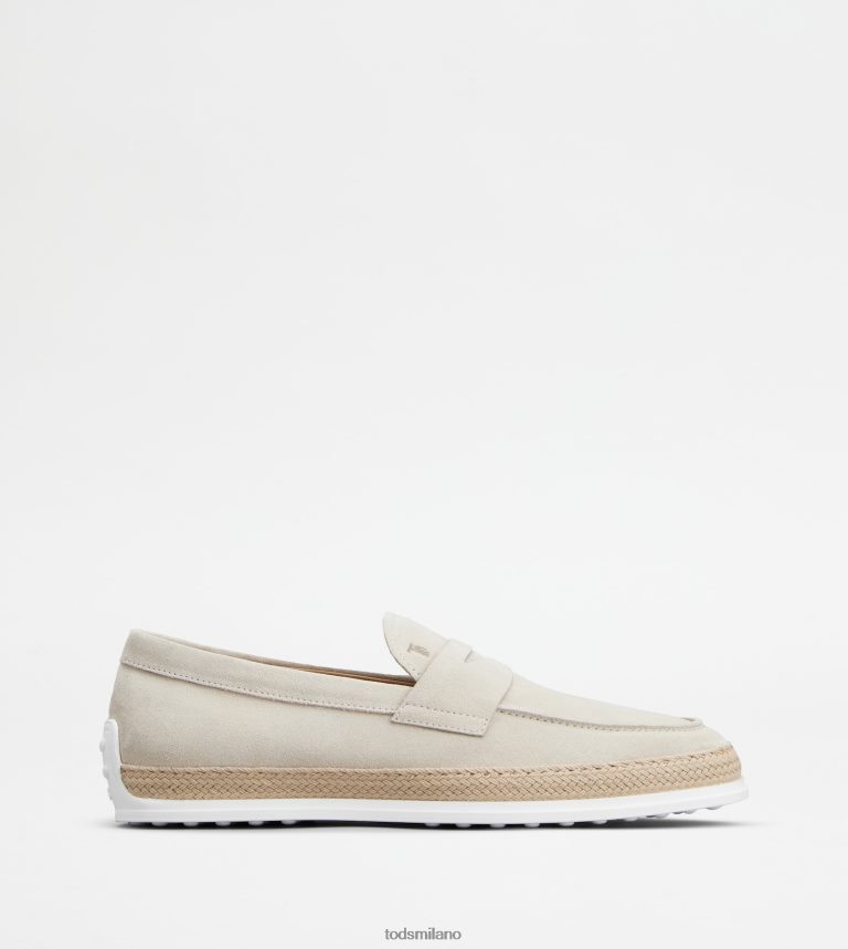 uominibeige Tod's mocassini in pelle scamosciata P66X8B640