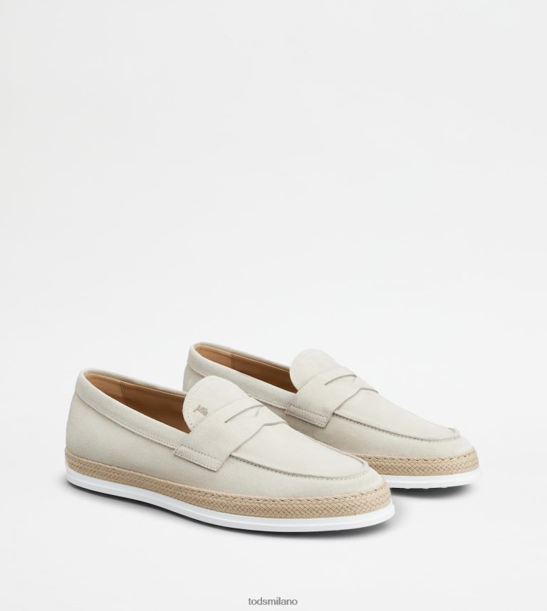 uominibeige Tod's mocassini in pelle scamosciata P66X8B640