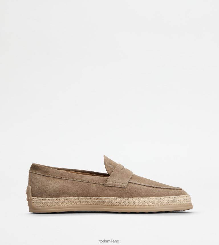 uominibeige Tod's mocassini in pelle scamosciata P66X8B644