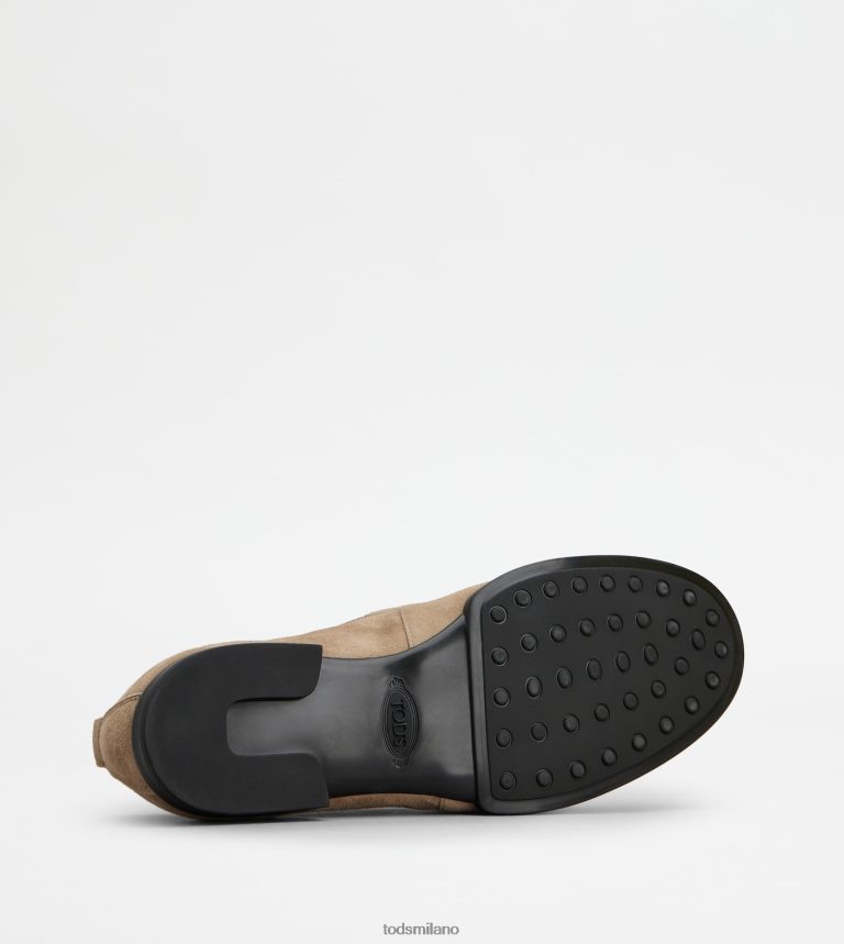 uominibeige Tod's mocassini in pelle scamosciata P66X8B679