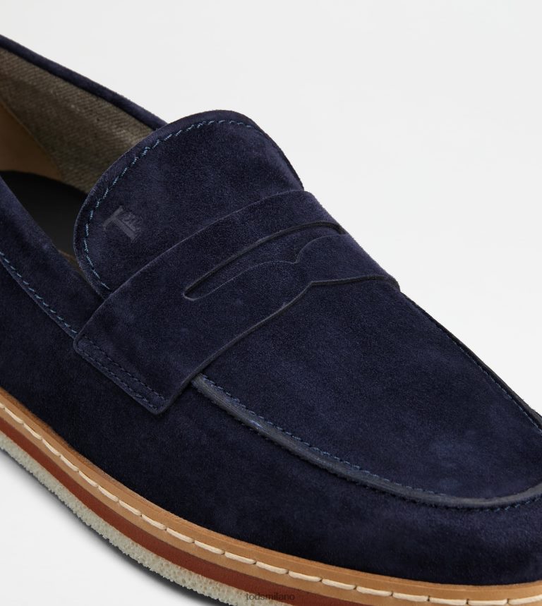 uominiblu Tod's mocassini in pelle scamosciata P66X8B642