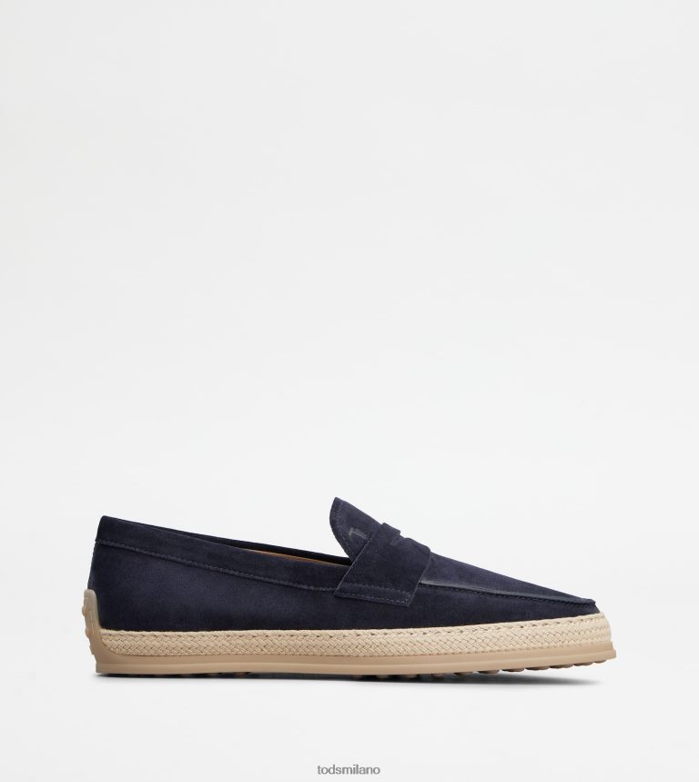 uominiblu Tod's mocassini in pelle scamosciata P66X8B647