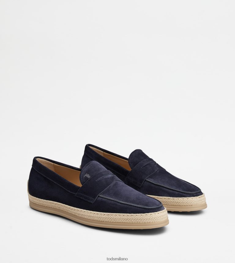 uominiblu Tod's mocassini in pelle scamosciata P66X8B647